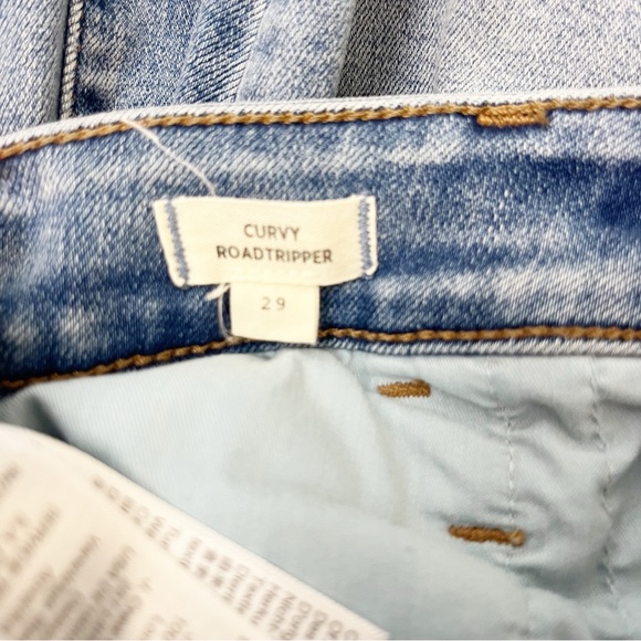 Madewell Curvy Roadtripper Benton Wash Jeans Size 29 - Picture 7 of 8